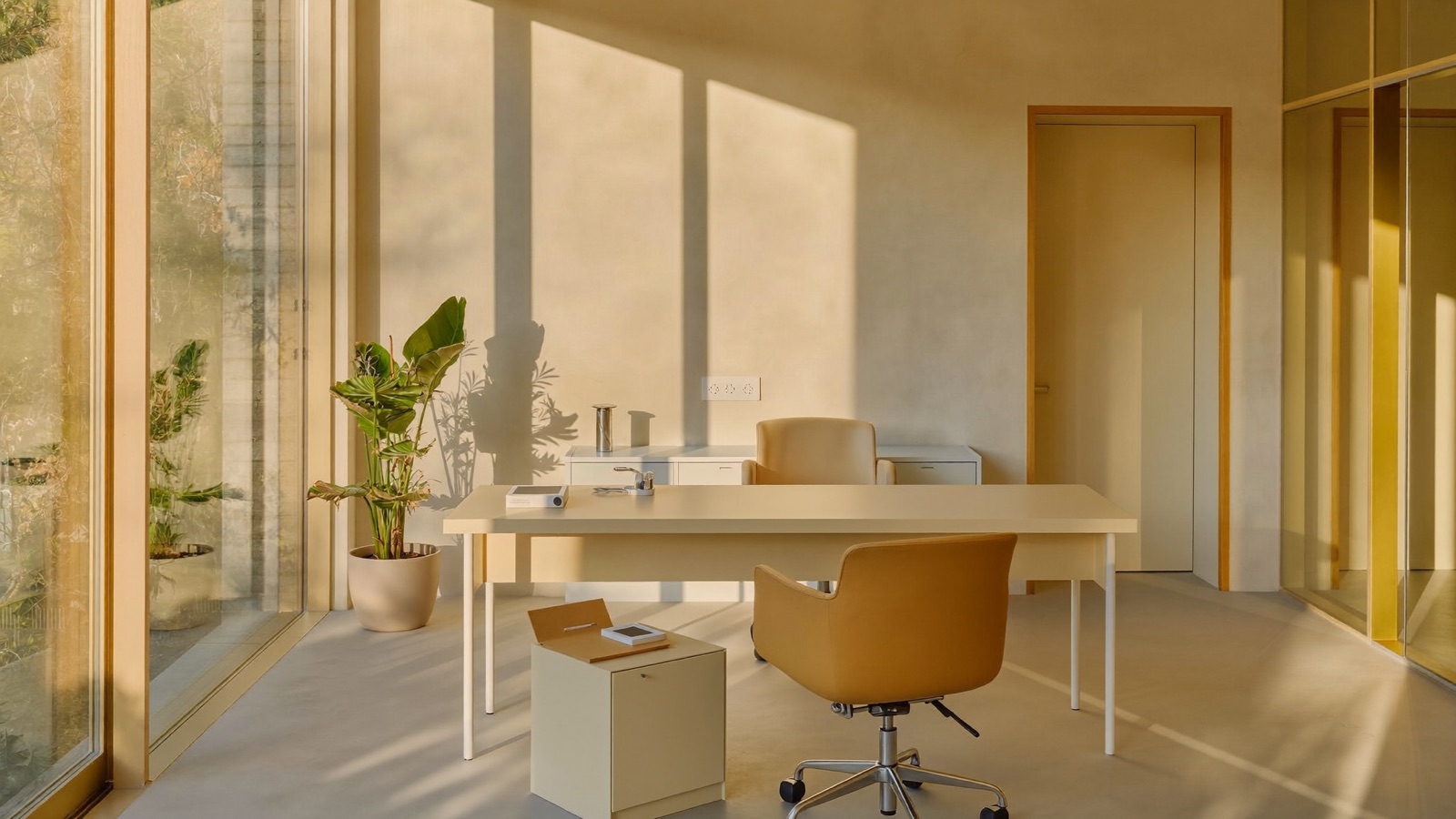 Modern dental office interior